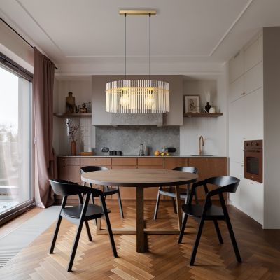 Vit design fönsterlampa glas, Genelva