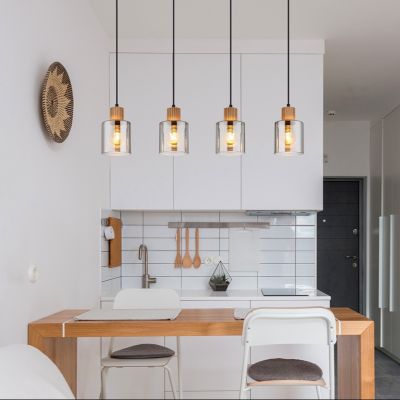 Svart industri fönsterlampa glas, Abelon