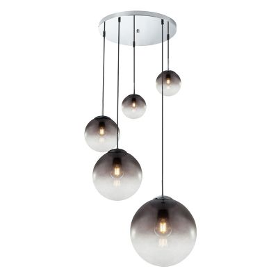 Krom design fönsterlampa glas, Novia