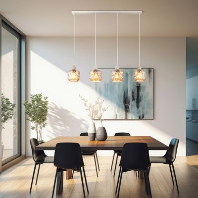 Beige design fönsterlampa metall, Aggar