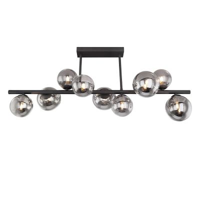 Svart design taklampa glas, Melinda