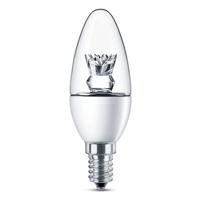 Rona E14 LED lampa, Transparent, 2700k, 4,9w