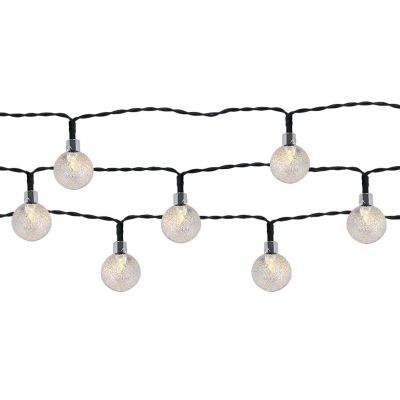 Solar sladd trädgårdsbelysning 30 LED varmvit