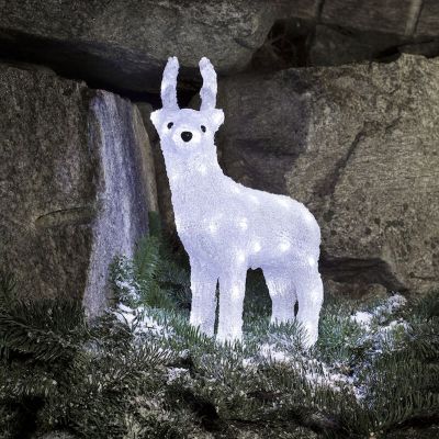 Akrylrenjul, LED - 38 cm hög