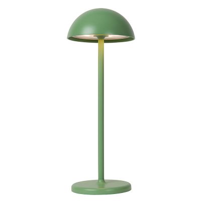 Grön bordslampa utomhus retro, Joy, 1,5W, 3000K LED, IP54, med beröringsdimmer