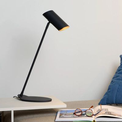 Antracit skrivbordslampa modern, Hester, med brytare