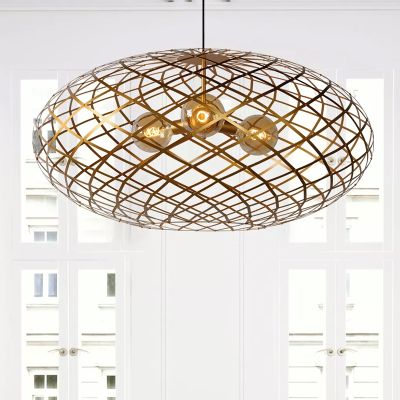 Guld fönsterlampa modern, Wolfram