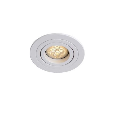 Vit infälld spotlight modern, Tube