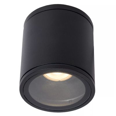 Svart spotlight tak modern, Aven, IP65