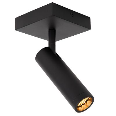 Svart spotlight tak modern, Grado