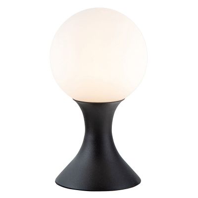 Svart bordslampa modern, Moya, med brytare