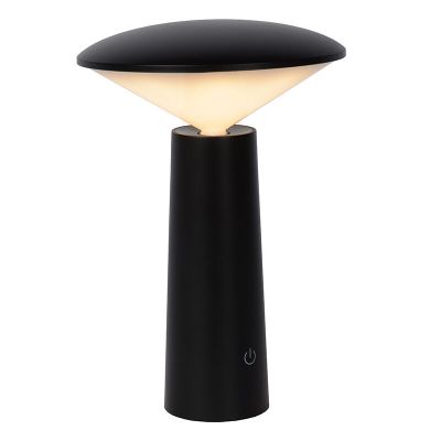 Svart bordslampa utomhus modern, Jive, 4W, varm till kall vit justerbar LED, IP44, med brytare