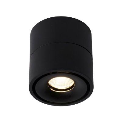 Svart spotlight tak modern, Yumiko, 8W, 2700K LED