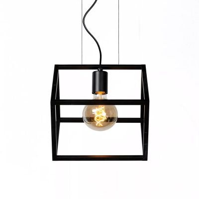 Svart fönsterlampa modern, Fabian