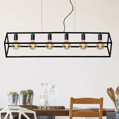 Svart fönsterlampa modern, Fabian