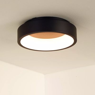 Svart plafond modern, Talowe, 20W, 3000K LED