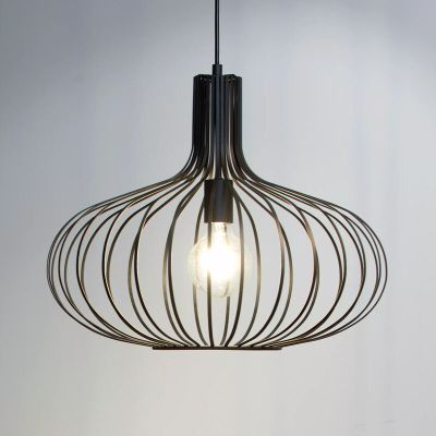 Svart fönsterlampa retro, Manuela