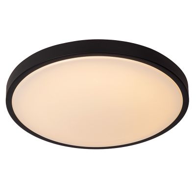 Svart taklampa badrum modern, Dasher, 24W, 2700K LED, IP44