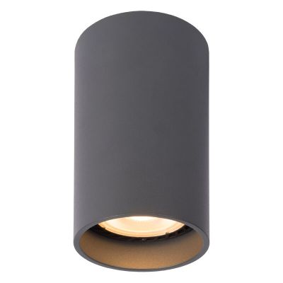 Grå utanpåliggande spotlight modern, Ad