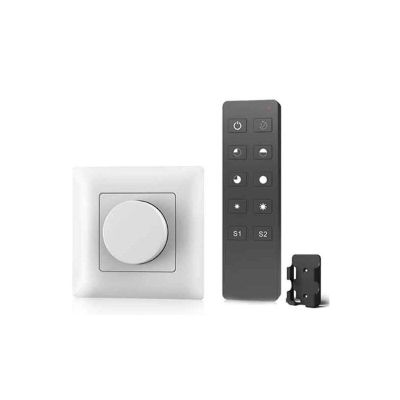 1-10V LED panel dimmer Eldor med fjärrkontroll, Max. 1A / 240 watt
