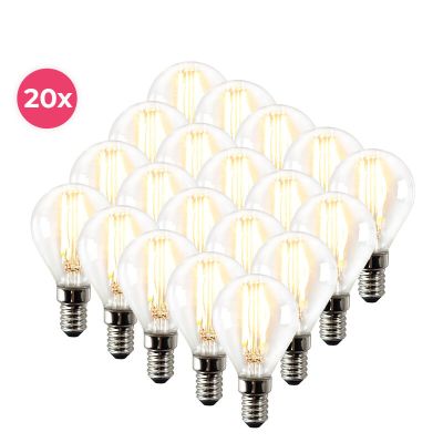 20-pack dimbar Sorna E14 LED lampa, 2700k, 3,5w