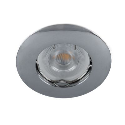 Krom modern mini infälld spotlight aluminium, Rosi