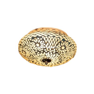 Transparent orientalisk plafond mosaik, Mimoun