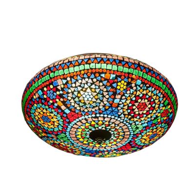 Flerfärgad orientalisk plafond mosaik, Louay