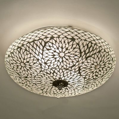 Transparent orientalisk plafond mosaik, Louay
