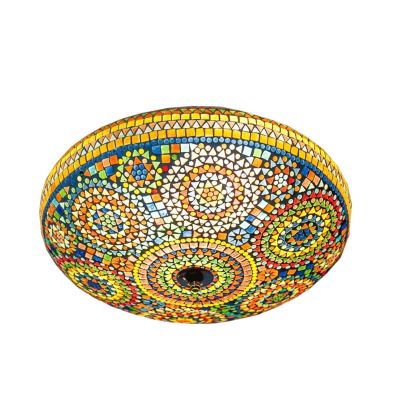 Flerfärgad orientalisk plafond mosaik, Annas