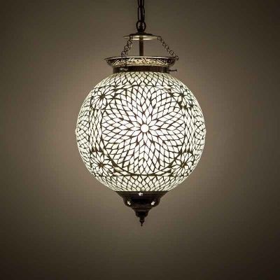 Transparent orientalisk fönsterlampa mosaik, Aziza