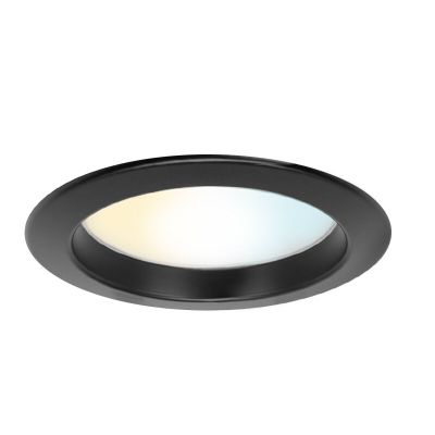 Svart downlight aluminium, Otmar, 15W, white switch LED, IP22
