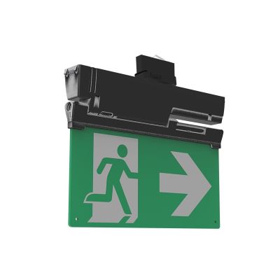 Svart 3-fas nödbelysning, Toke, Pro