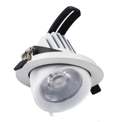 Vit downlight aluminium, Shanaya, 30W, white switch LED