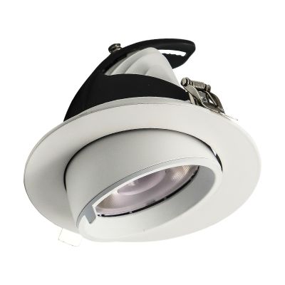 Vit downlight aluminium, Anjuli, 15W, white switch LED