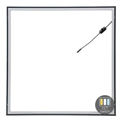 LED-rampanel 60x60 - 37W - vit strömbrytare - UGR<21 - kantbelysning