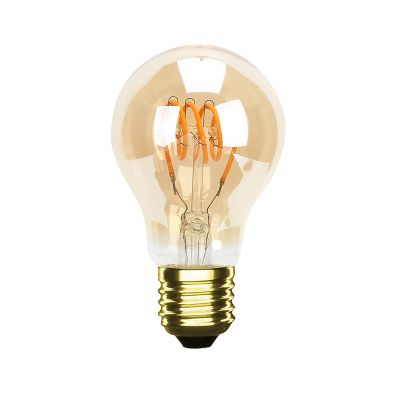 Dimbar E27 LED lampa bärnstensfärgad, 4W, 2000K