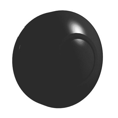 Svart LED golvdimmer - 0-50W