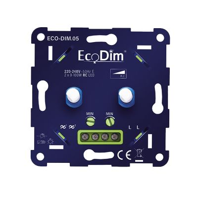 Zigbee dubbel LED dimmer 0-100W