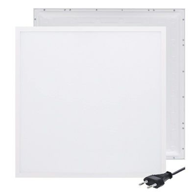LED-panel 62x62 - 30W - vit strömbrytare - UGR<19 - bakgrundsbelyst