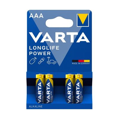4-pack Varta AAA-batterier