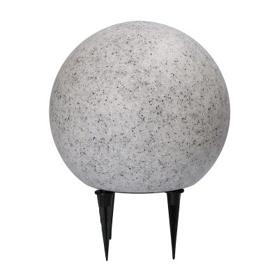 Grå modern trädgårdsspotlight plast, Stonie, 4,5W, 2700K LED, IP65