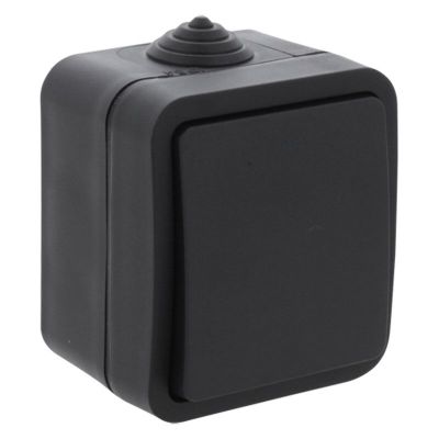 Q-Link stänksäker utanpåliggande strömbrytare, strömbrytare