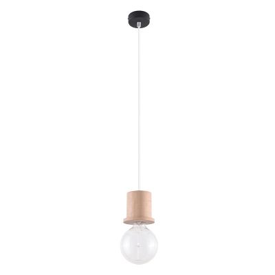 Trä fönsterlampa brun, Gaelle