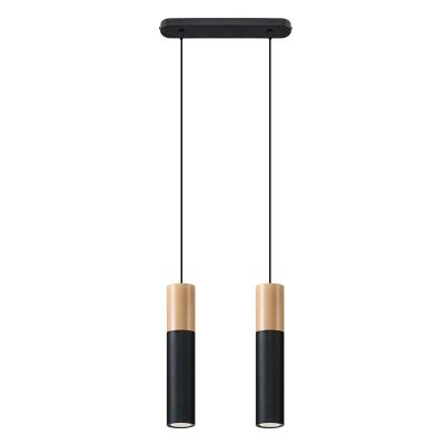 Aluminium fönsterlampa brun, Francesca