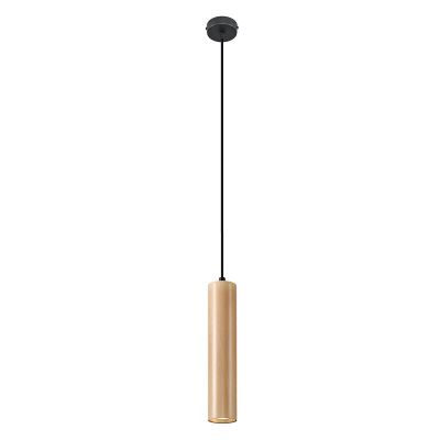 Trä fönsterlampa brun, Francina