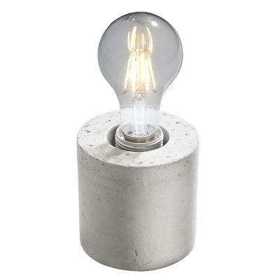 Betong bordslampa grå, Anela