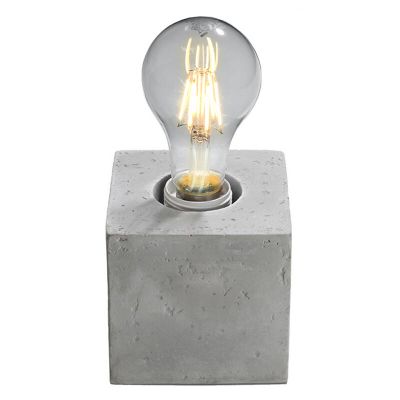 Betong bordslampa grå, Anniko