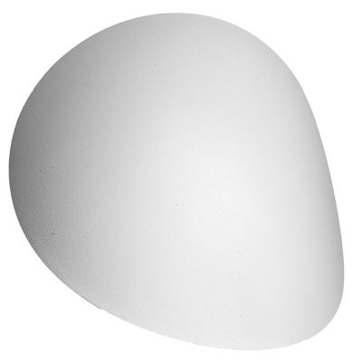 Aluminium up down vägglampa vit, Jildou