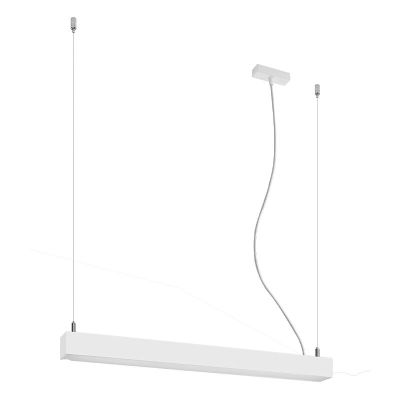 Aluminium fönsterlampa vit, Mascha, 22W, 3000K LED